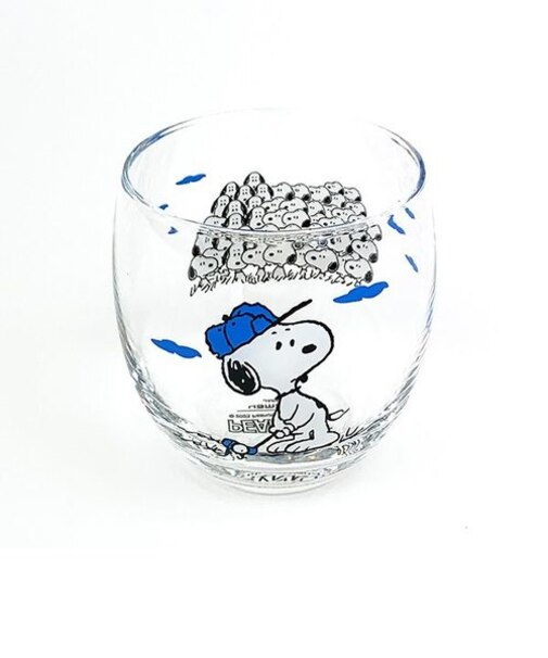 スヌーピー シアターグラス （CHALLENGE） ガラスタンブラー 日本製