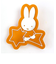 ミッフィー ラバークリップ star オレンジ 文具 事務用品