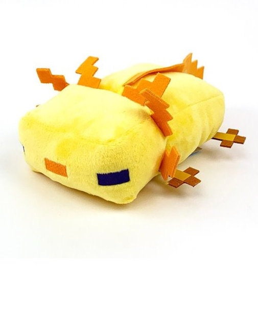マインクラフト Minecraft ウーパールーパー GO コレクションぬいぐるみ インテリア ゴールド