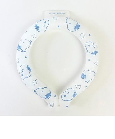 スヌーピー COOLISH TUBE  クーリッシュチューブ ネッククーラー S 子供用 サマー ブルー