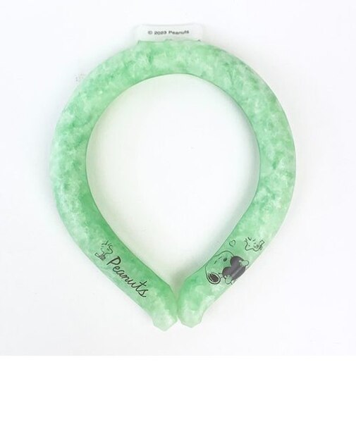 スヌーピー COOLISH TUBE クーリッシュチューブ ネッククーラー M 大人用 サマー グリーン