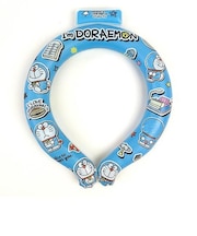 ドラえもん 涼感リング(M) I’ｍDORAEMON ブルー 暑さ・熱中症対策グッズ
