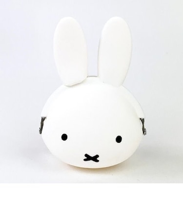 ミッフィー mimi POCHIBI シリコンミニがまぐち 小物入れ ホワイト