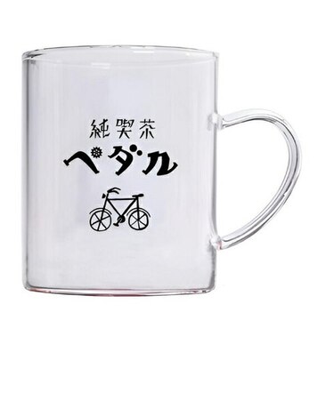 弱虫ペダル 純喫茶ver. 耐熱ガラスマグ 純喫茶ロゴ