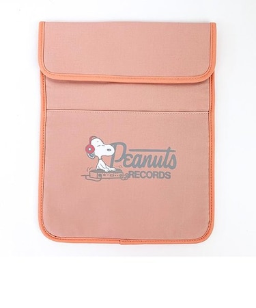 スヌーピー マルチモバイルポーチ 13インチ ピンク モバイル ガジェット PC パソコン ポーチ ケース