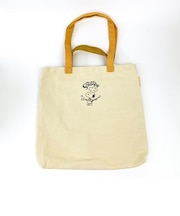 スヌーピー 2ハンドル トートバッグ ホワイト シェフスヌーピー バッグ サブバッグ 学校 オフィス