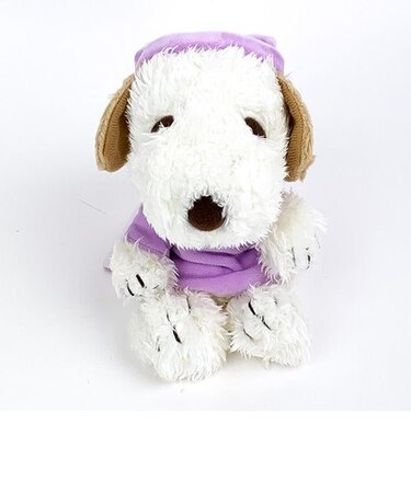 スヌーピー FUWAKUTA ぬいぐるみ パジャマ アンディ インテリア パープル