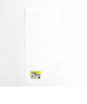 スヌーピー ハーフミニタオル HAREYAKA TOWEL 抗菌 今治 ホワイト 西川