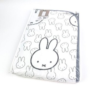 ミッフィー 敷きパッド MFフェイス 100×200cm シングル ホワイト 西川 寝具