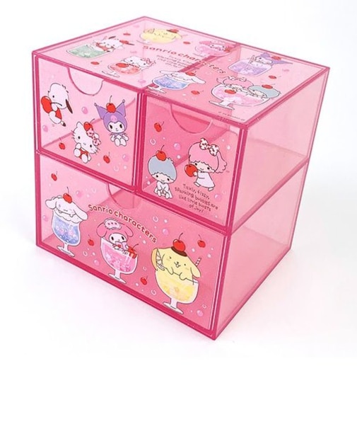 サンリオ キャラチェスト サンリオキャラクターズ 小物入れ 文具 化粧品 引き出し