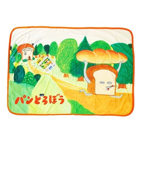 専用⭐みかん❤とろモチふわっ❤特大ブランケット…ボアケット⭐パンぱんだ パンどろぼう にげあし サマーケット ひざ掛け ブランケット 接触冷感