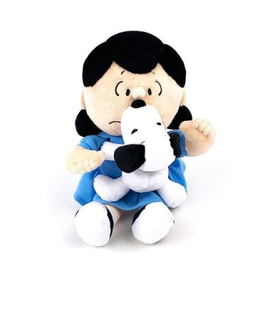 スヌーピー ルーシー びっくりキス SNOOPY 人形 ぬいぐるみ