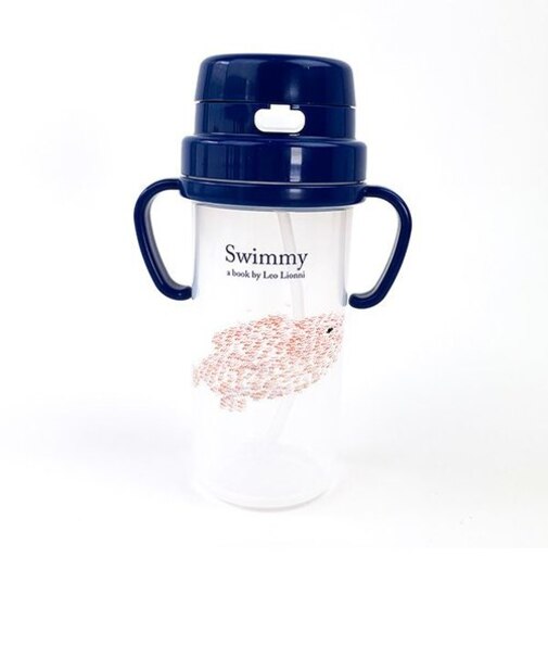 レオ・レオニ  ベビー シリーズ スイミー ストローボトル ネイビー 水筒