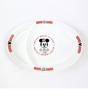 ディズニー ミッキー  餃子皿 中華シリーズ 食器 キッチン 日本製 Disney