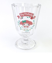サンリオ マイメロディ 脚付きグラス ガラスコップ 日本製 Sanrio