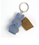ミッフィー miffy キーチェーン キーホルダー シルバーブルー マスコット