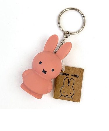 ミッフィー miffy キーチェーン キーホルダー スモーキーピンク マスコット