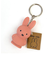 ミッフィー miffy キーチェーン キーホルダー スモーキーピンク マスコット