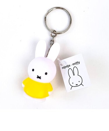 ミッフィー miffy キーチェーン キーホルダー イエロー マスコット