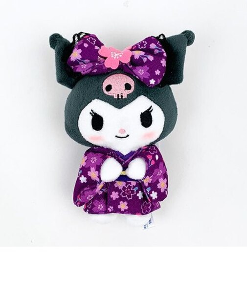 サンリオ マスコット S 桜着物 クロミ  ぬいぐるみ 人形 シナモン インテリア 和風 着物