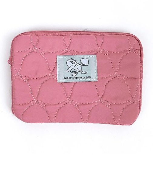 トムとジェリー キルトミニティッシュポーチ カナリア ティッシュケース 小物入れ 化粧品入れ 学校 オフィス