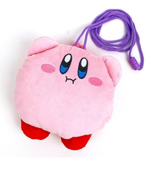星のカービィ ぬいぐるみネックポーチ ネックパース ポシェット コインケース キッズ