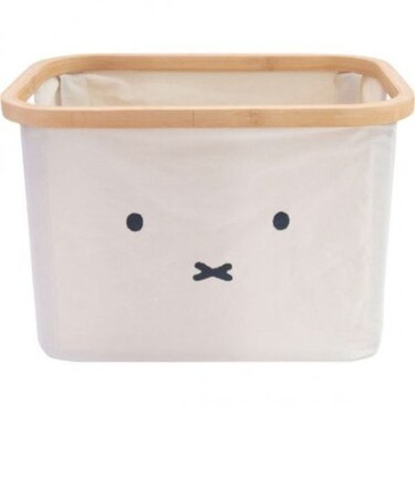 ミッフィー miffy バンブーバスケット（顔だけミッフィー） インテリア