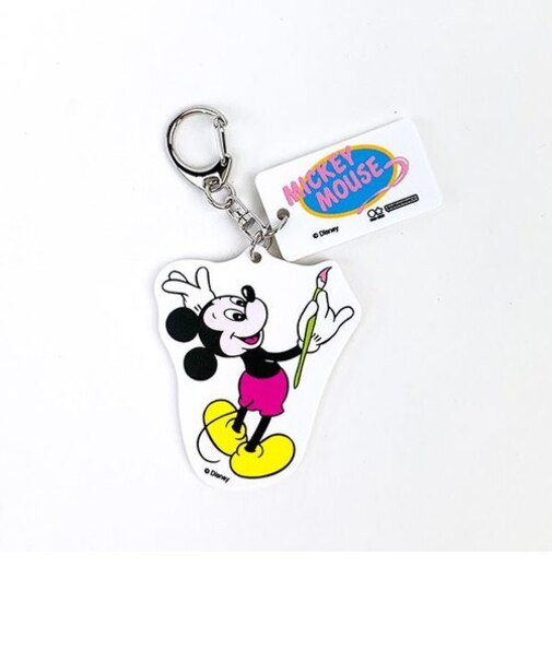 ディズニー ミッキー アクリルキーホルダー レトロアートコレクション(B) キーホルダー  Disney