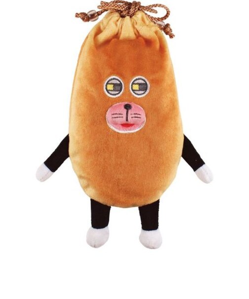 パンどろぼう ぬいぐるみ巾着(なぞのフランスパン) ポーチ 絵本