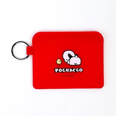 サンリオ ポチャッコ FLAPPO サンリオキャラクターズ ポーチ レッド パスケース コインケース
