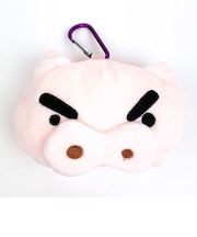 クレヨンしんちゃん カラビナ付きぬいぐるみファスナーマスコット (ぶりぶりざえもん) 小物入れ