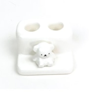 ミッフィー miffy ボリス 歯ブラシスタンド（ダブル） ホワイト 歯ブラシ立て インテリア