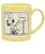 スヌーピ SNOOPY コミック イエロー マグ コップ PEANUTS