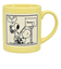 スヌーピ SNOOPY コミック イエロー マグ コップ PEANUTS