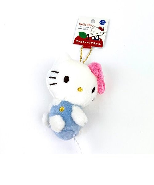 【年代物】ハローキティ ウサギ耳ぬいぐるみボールチェーンホルダー 年代物】ハローキティ ウサギ耳ぬいぐるみボールチェーンホルダー