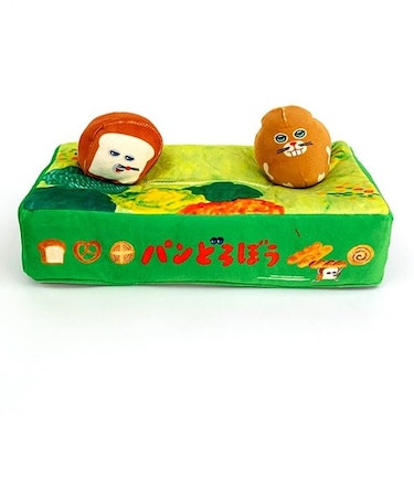 パンどろぼう ジオラマティッシュケース パンどろぼうとにせパンどろぼう ティッシュカバー インテリア