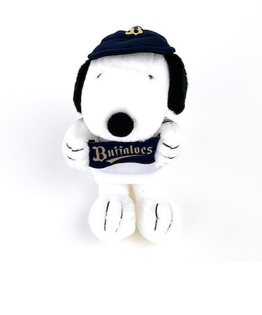 スヌーピー オリックス・バッファロー マスコット キーホルダー SNOOPY 野球応援グッズ