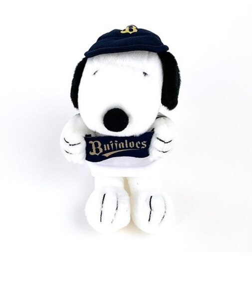 スヌーピー オリックス・バッファロー マスコット キーホルダー SNOOPY 野球応援グッズ