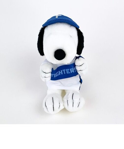 スヌーピー 北海道日本ハムファイターズ マスコット キーホルダー SNOOPY 野球応援グッズ
