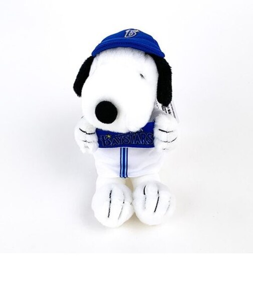 スヌーピー 横浜DeNAベイスターズ マスコット キーホルダー SNOOPY 野球応援グッズ