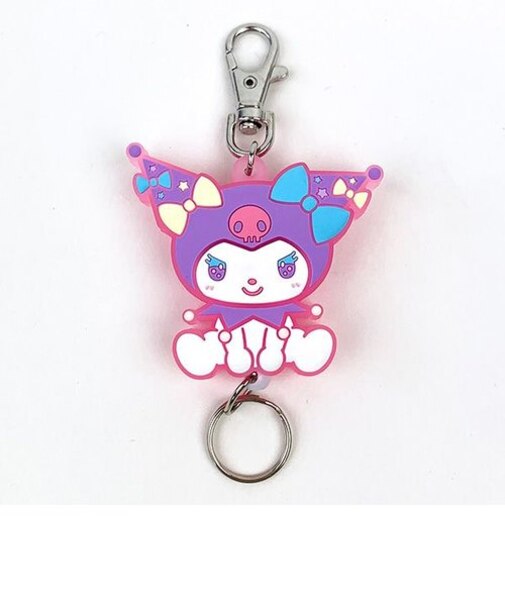 サンリオ クロミ ゆめふわラバーキーホルダー ピンク Sanrio