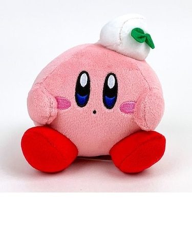 星のカービィ ミニぬいぐるみカービィホイップクリーム カービィのグルメフェス ピンク マスコット