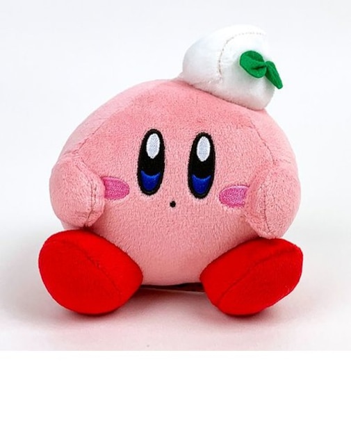 星のカービィ ミニぬいぐるみカービィホイップクリーム カービィのグルメフェス ピンク マスコット
