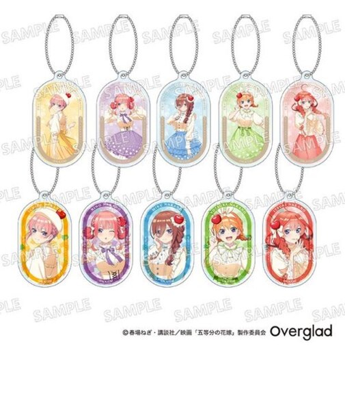 五等分の花嫁 トレーディングアクリルキーホルダー＜10＞クリームソーダver. BOX     日本製