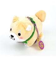 忠犬もちしば ぬいぐるみBC (きなこ) イエロー マスコット キーホルダー