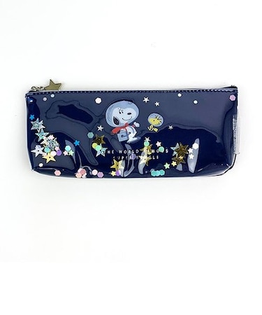 スヌーピー ペンポーチ ネイビー アストロ 筆箱 ペンケース SNOOPY