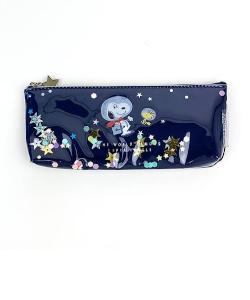 スヌーピー ペンポーチ ネイビー アストロ 筆箱 ペンケース SNOOPY