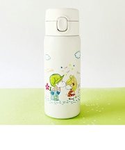 水森亜土 ワンプッシュボトル 350ml 保温 保冷 水筒