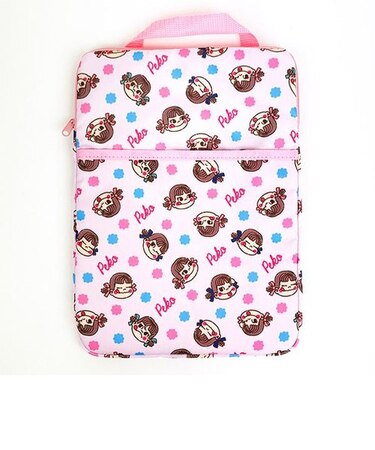 ペコちゃん タブレットケース Peko&Poko ファニーガール 10.2インチ マルチケース ぺこ ピンク