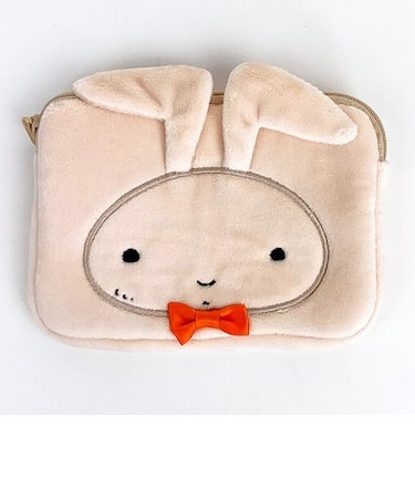 クレヨンしんちゃん ネネちゃんうさぎ ミニティッシュポーチ ベージュ